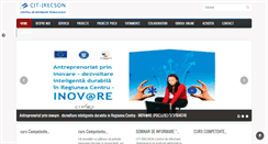 Desktop Screenshot of cit.irecson.ro